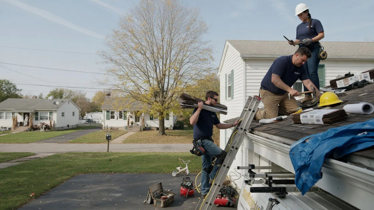 Local Roofing Contractors in West York, IL near me